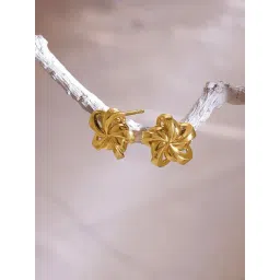 Mia by Tanishq 14k (585) Yellow Gold Earrings for Women-picture-18