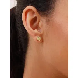 Mia by Tanishq 14k (585) Yellow Gold Earrings for Women-picture-42