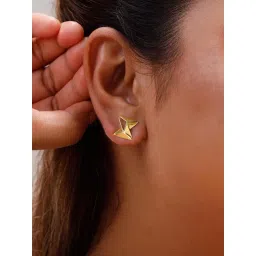 Mia by Tanishq 14k (585) Yellow Gold Earrings for Women-picture-19