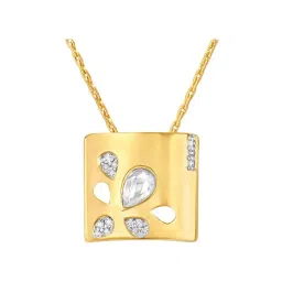 Mia by Tanishq 14k Gold & Diamond Pendant for Women-picture-42