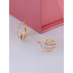 Mia by Tanishq 18KT Gold Diamond Studded-Hoop Earring-5.348 carat-picture-34