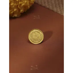 Mia by Tanishq 24KT Gold Mango Leaf Gold Coin 1 GM-picture-13