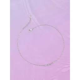 Mia by Tanishq 925 Silver Anklet for Women-picture-30