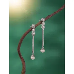 Mia by Tanishq 925 Silver Earrings for Women-picture-38