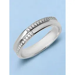 Mia by Tanishq 925 Silver Reflections Of Elegance Silver Finger Ring-picture-16