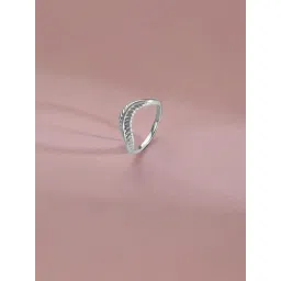 Mia by Tanishq 925 Silver Ring for Women-picture-19