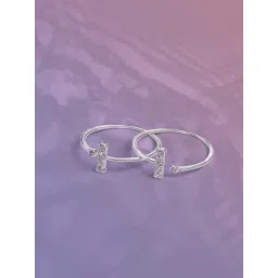 Mia by Tanishq 925 Silver Toe-Rings for Women-picture-35