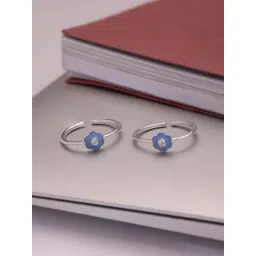 Mia by Tanishq 925 Silver Toe-Rings for Women-picture-27