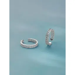 Mia by Tanishq 925 Silver Toe-Rings for Women-picture-24