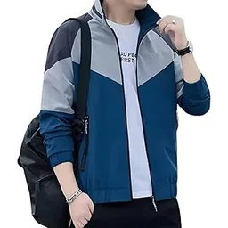 Men's Fashionable Warm Lightweight Windcheater Jacket For Gym Workout, sport, Treaking, Running-image-27