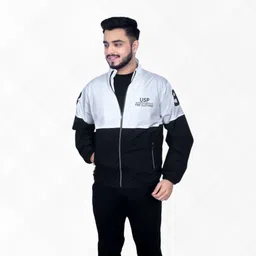 Mia Fashion Men’s Summer Windcheater Jacket Lightweight Nylon Biker Outerwear Colorblock Men Wind Cheater-picture-19