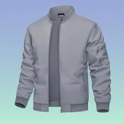 Mia Fashion Stylish Men's Windcheater Lightweight Windproof Jacket Solid Men Wind Cheater-picture-42