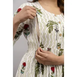 mialo fashion Women Fit and Flare White Below Knee Dress-picture-21