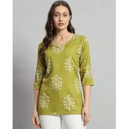 mialo fashion x ag Women Floral Print Straight Kurti-picture-34