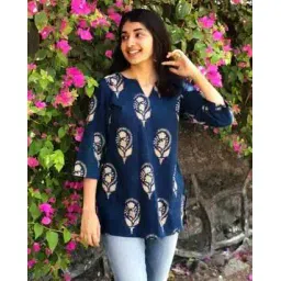 mialo fashion x ag Women Floral Print Straight Tunic-picture-12