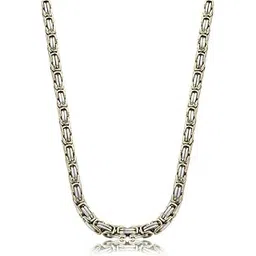 miami chain for men combo Silver Chain for men gold chain for men stylish chain for boys mens necklace for men Stainless steel chains Locket Pendant anti tarnish necklace black neck accessories M 490-picture-17