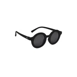 MiArcus Black Round Polarized Sunglasses for Kids-picture-12