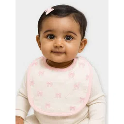 MiArcus Infant Girls Pack Of 2 Printed Bibs-picture-21