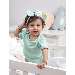 MiArcus Infants Multicoloured Pack of 2 Printed Cotton Bodysuit-picture-50