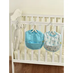 MiArcus Infants Pack Of 2 Peanuts Snoopy Printed Ultra Soft Pure Cotton Bibs-picture-28