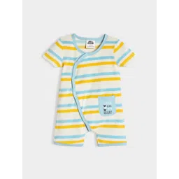 MiArcus Infants Striped Pure Cotton Rompers image 5