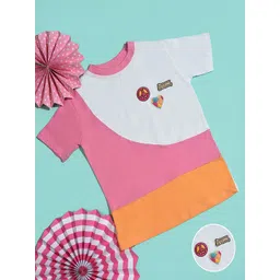 MiArcus Kids Colourblocked Round Neck Cotton T-Shirt-picture-21