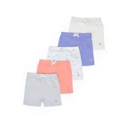 MiArcus Kids Multicolor Regular Fit Shorts (Pack of 5)-picture-20