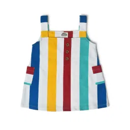 MiArcus Kids Multicolor Striped Dress-picture-31