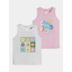 MiArcus Kids Pink & Grey Floral Print T-Shirt-picture-10
