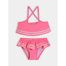 MiArcus Kids Pink Printed Regular Fit Top & Bottoms-picture-37