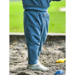 MiArcus Kids Solid Cotton Regular Fit Track Pants-picture-13