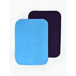 MiArcus Navy Blue & Blue 2 Pieces Breathable Mattress Protector-picture-15