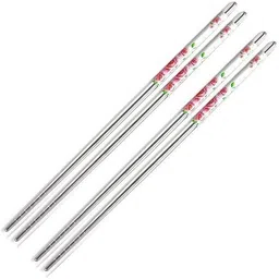 micashu Eating, Chewing, Decorative, Training Stainless Steel Vietnamese, Korean, Chinese, Japanese Chopstick-picture-14