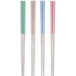 micashu Eating, Decorative, Training, Cooking, Chewing Stainless Steel, Plastic Japanese, Korean, Vietnamese, Chinese Chopstick-picture-16