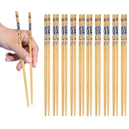 micashu Eating, Training, Decorative, Cooking, Chewing Bamboo, Wooden Chinese, Japanese, Korean, Vietnamese Chopstick-picture-25