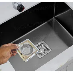 micashu Kitchen Sink Stainless Steel Push Down Strainer-picture-13