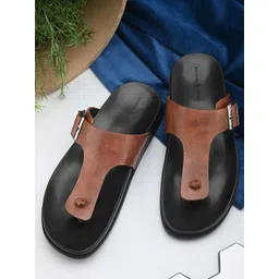 MICHAEL ANGELO Men Buckle Detailed Comfort Sandals-picture-38