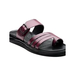 MICHAEL ANGELO Men Leather Comfort Sandals image 4