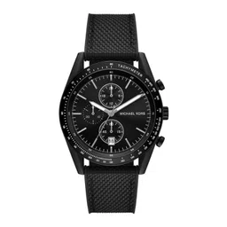 Michael Kors Accelerator Men Textured Dial & Black Straps Analogue Watch MK9143-picture-31