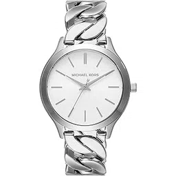 michael kors Analog White Dial Silver Strap Women's Watch-Mk7474-picture-2