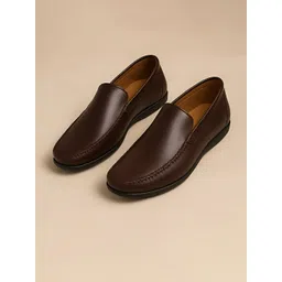 MICHEAL FERAAS Men Leather Loafers-picture-38