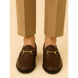 MICHEAL FERAAS Men Leather Loafers-picture-28