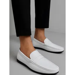 MICHEAL FERAAS Men Leather Loafers image 5