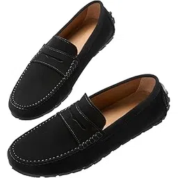 micheal feraas Premium Plus Size Suede Leather Loafer for Men | Big-Feet & Lengthed Casual and Formal Loafers-picture-24