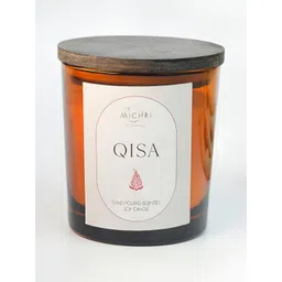 Michri Brown Qisa Scented Soy Jar Candle-picture-36