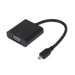 Micro HDMI to VGA cable (Without Audio)-image-0