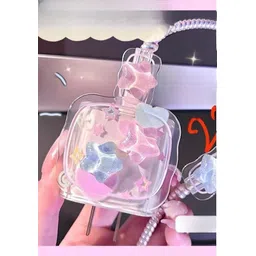 Micvir Charger Cover for iPhone 18W-20W Charger, 3D Cartoon Design Stars Mullti, Spiral Cable Protector-picture-27