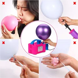 mid light "Heavy Duty Balloon Pump – Manual Hand Pump for Quick Inflation" Balloon Pump image 4