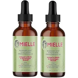 MIELLE 2 Bottles Natural Rosemary Essential Oil For Hair Growth & Strengthening 59 ML-picture-42