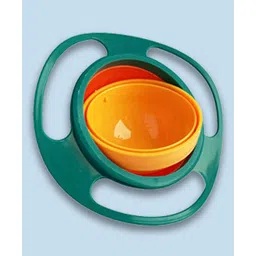 Mihar Essentials 360 Degree Rotating Spill Proof Gyro Bowl With Lid - Color May Vary-picture-21